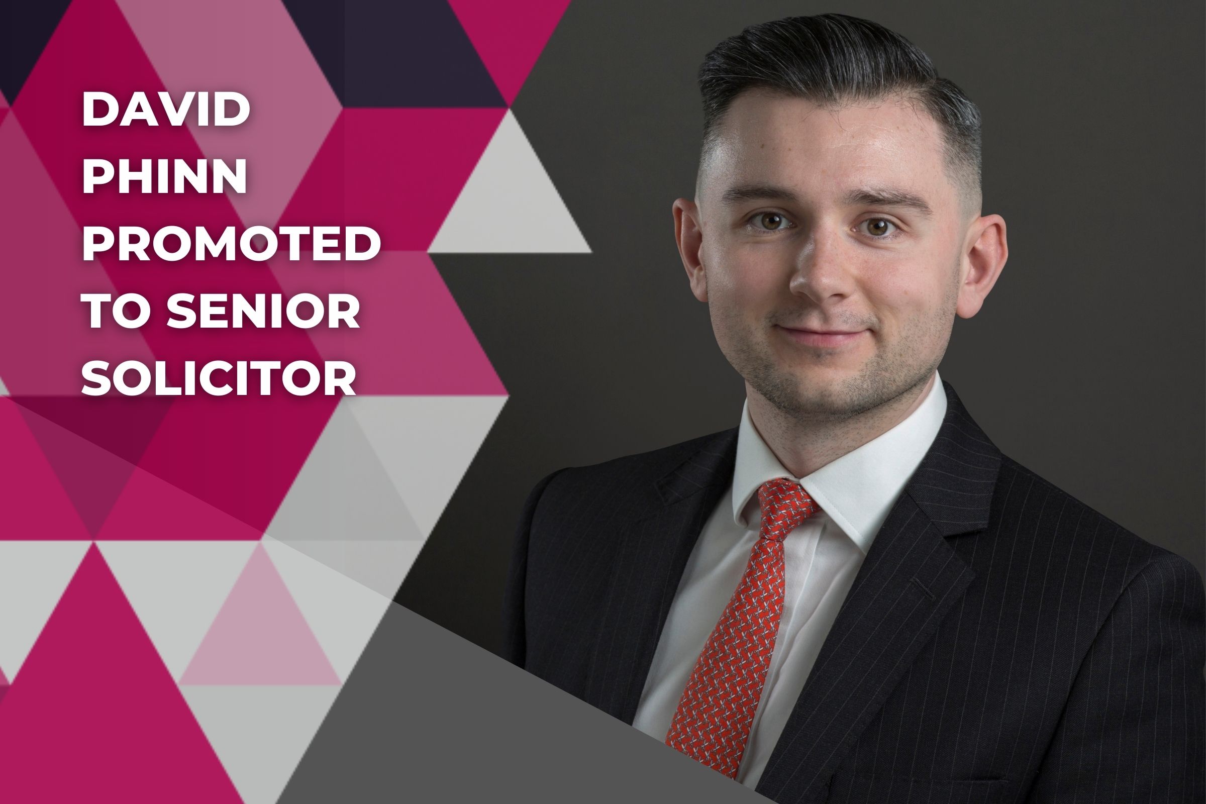 David Phinn promoted to Senior Solicitor